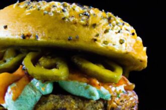 Savor the Spice: The Irresistible Hatch Green Chile Burger