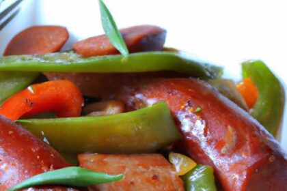 Sizzling Sausage & Bell Pepper Skillet: A Flavorful Feast