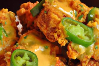 Crispy Jalapeño Cheddar Fried Chicken: A Spicy Twist Delight