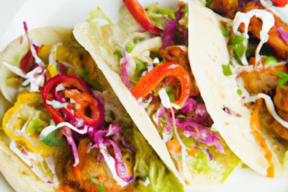 Crisp Cabbage Slaw Shrimp Tacos: A Flavorful Fiesta
