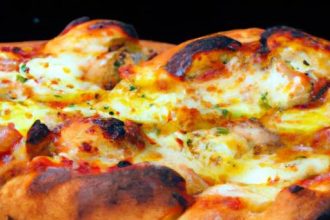 Melted Magic: The Irresistible Cheesy Garlic Bread Pizza