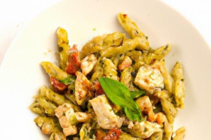 Savory Chicken Pesto Pasta: A Flavorful Italian Delight