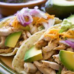 Flavorful Chicken Tacos with Creamy Avocado Twist