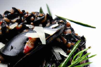 Ink-Black Elegance: Exploring Risotto al Nero di Seppia